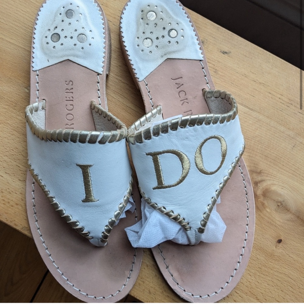 Jack Rogers “I Do” Sandals